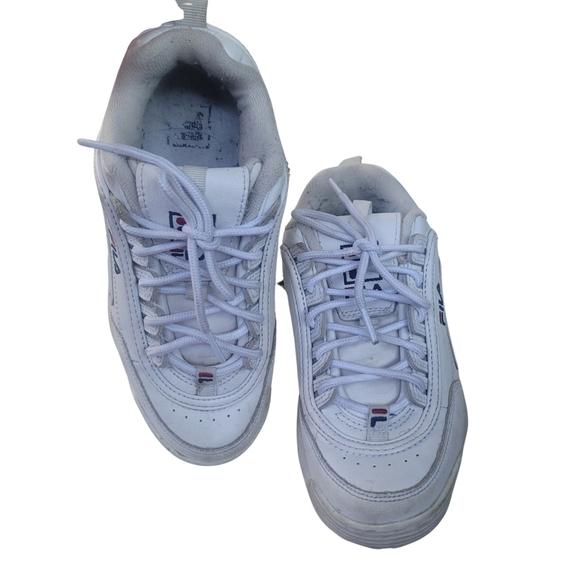 Fila Disruptor II Premium Sneakers White S6 - Picture 3 of 7